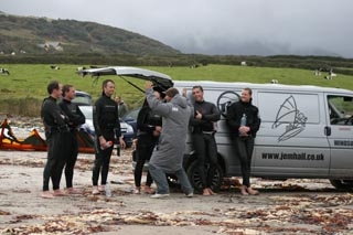 Getting set to get out on the watetr